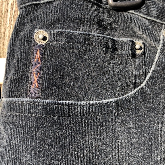 AX Men’s Blue Velvet Fine Corduroy Jeans Size 33x34 Long - Picture 3 of 7